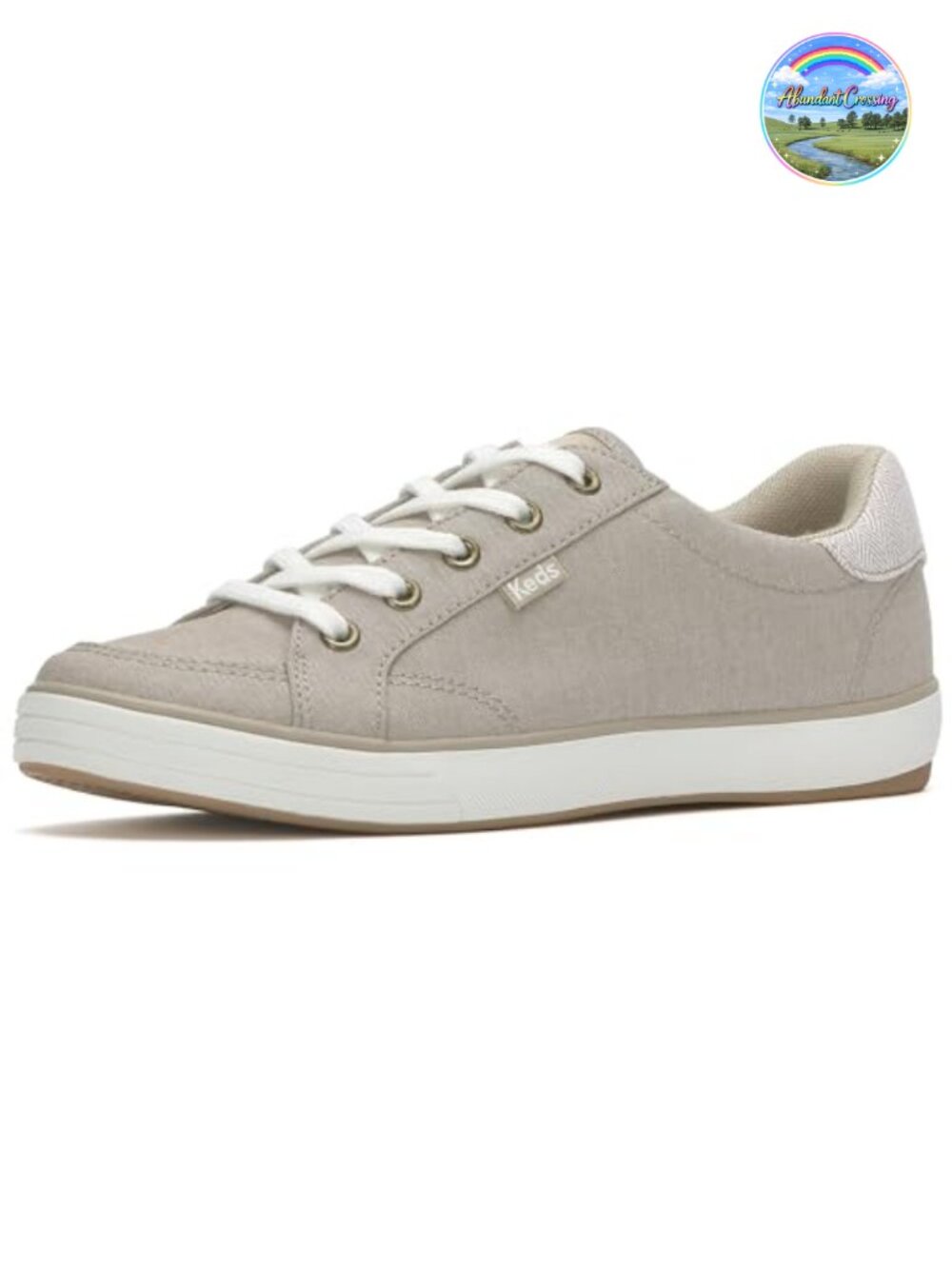 Keds Center III Canvas Lace Up Cushioned Fashion Sneakers